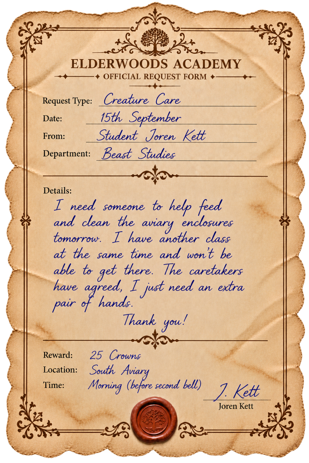 Academy Task